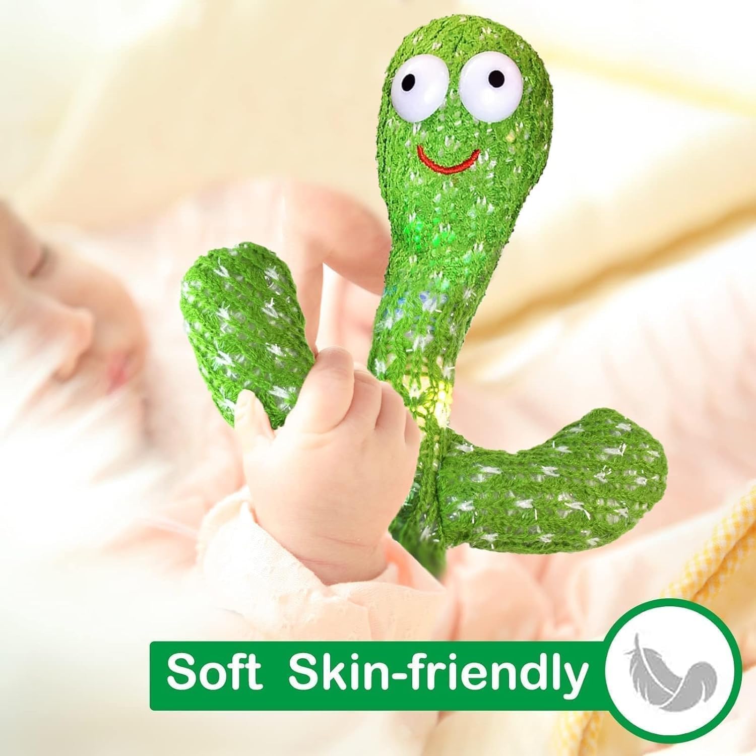 🎵 Talking & Dancing Cactus Toy – Interactive Fun for Kids🤷