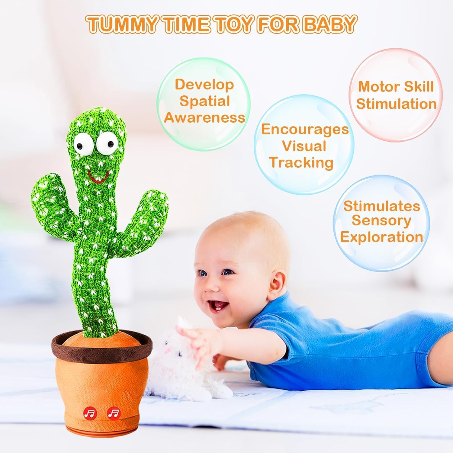 🎵 Talking & Dancing Cactus Toy – Interactive Fun for Kids🤷